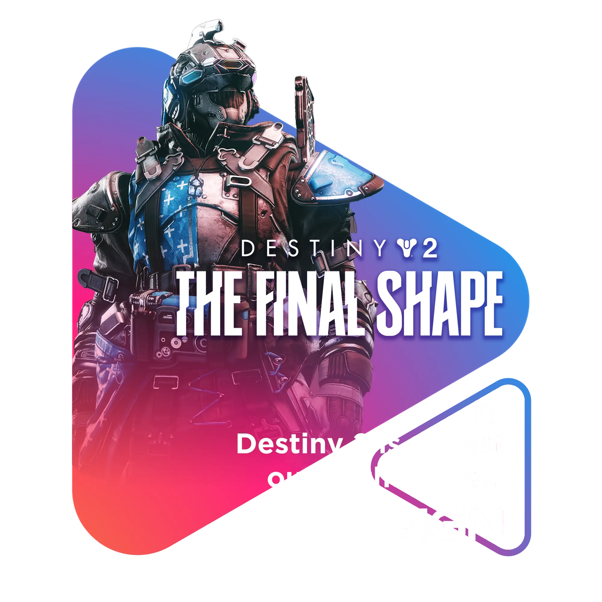 A Destiny 2 video game advertisement. -  ÜberStrategist Images