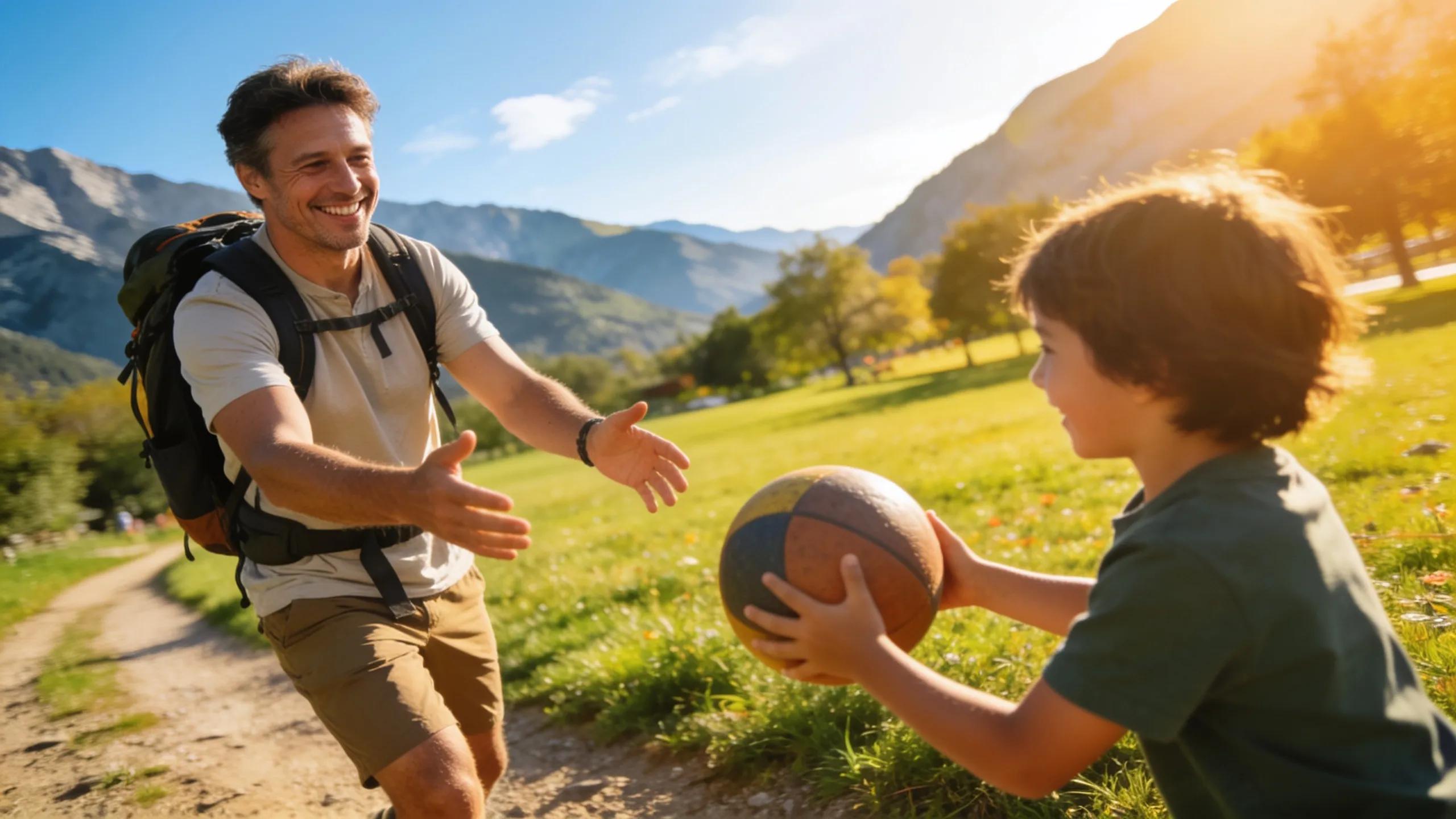 Active individual enjoying life after spinal cord stimulation therapy