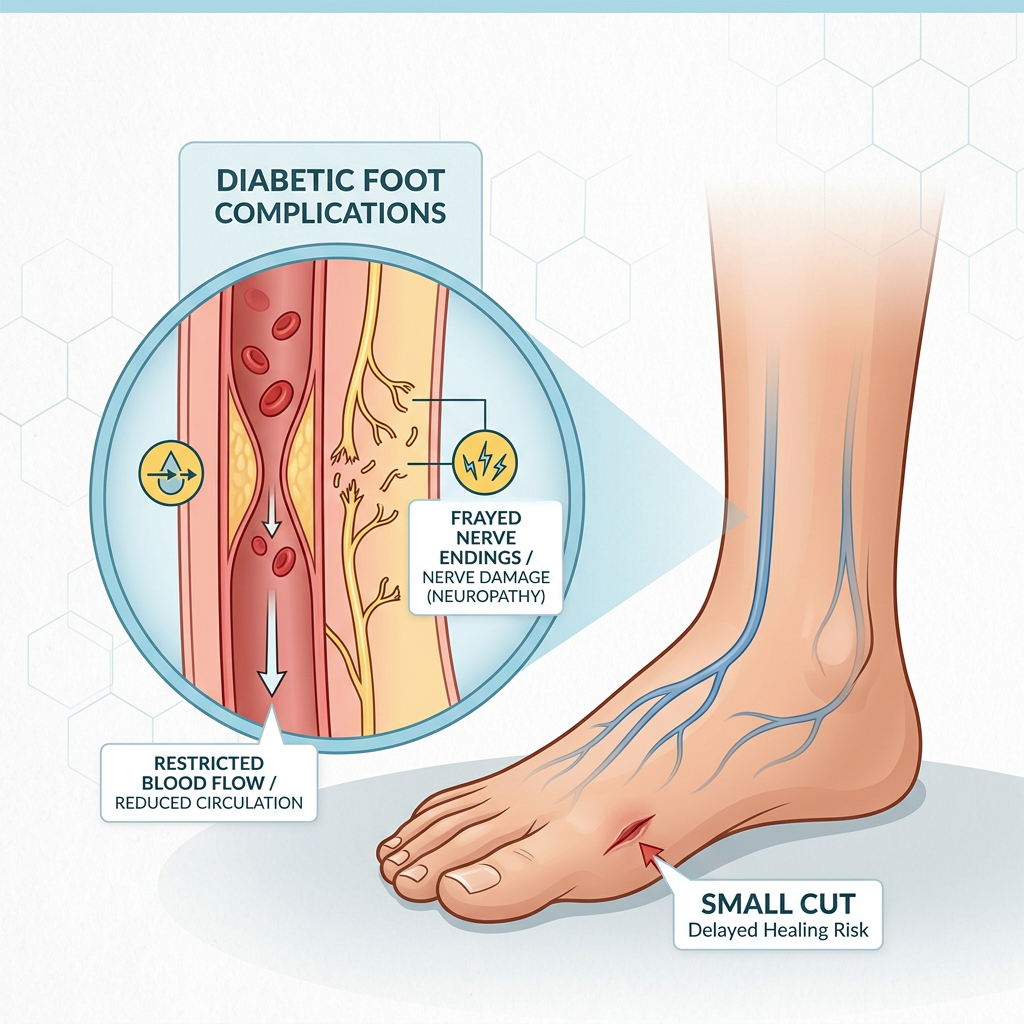 Diabetic Lower Extremity Wounds