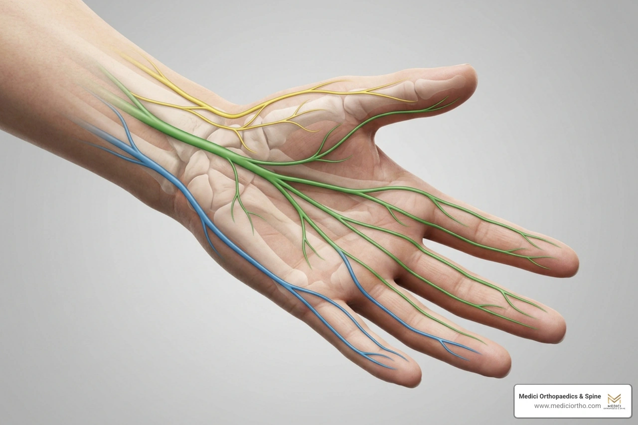 hand nerve anatomy and muscle control hand nerve anatomy and muscle control