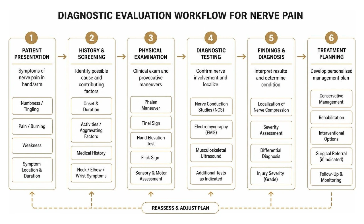 diagnostic evaluation workflow for nerve pain diagnostic evaluation workflow for nerve pain