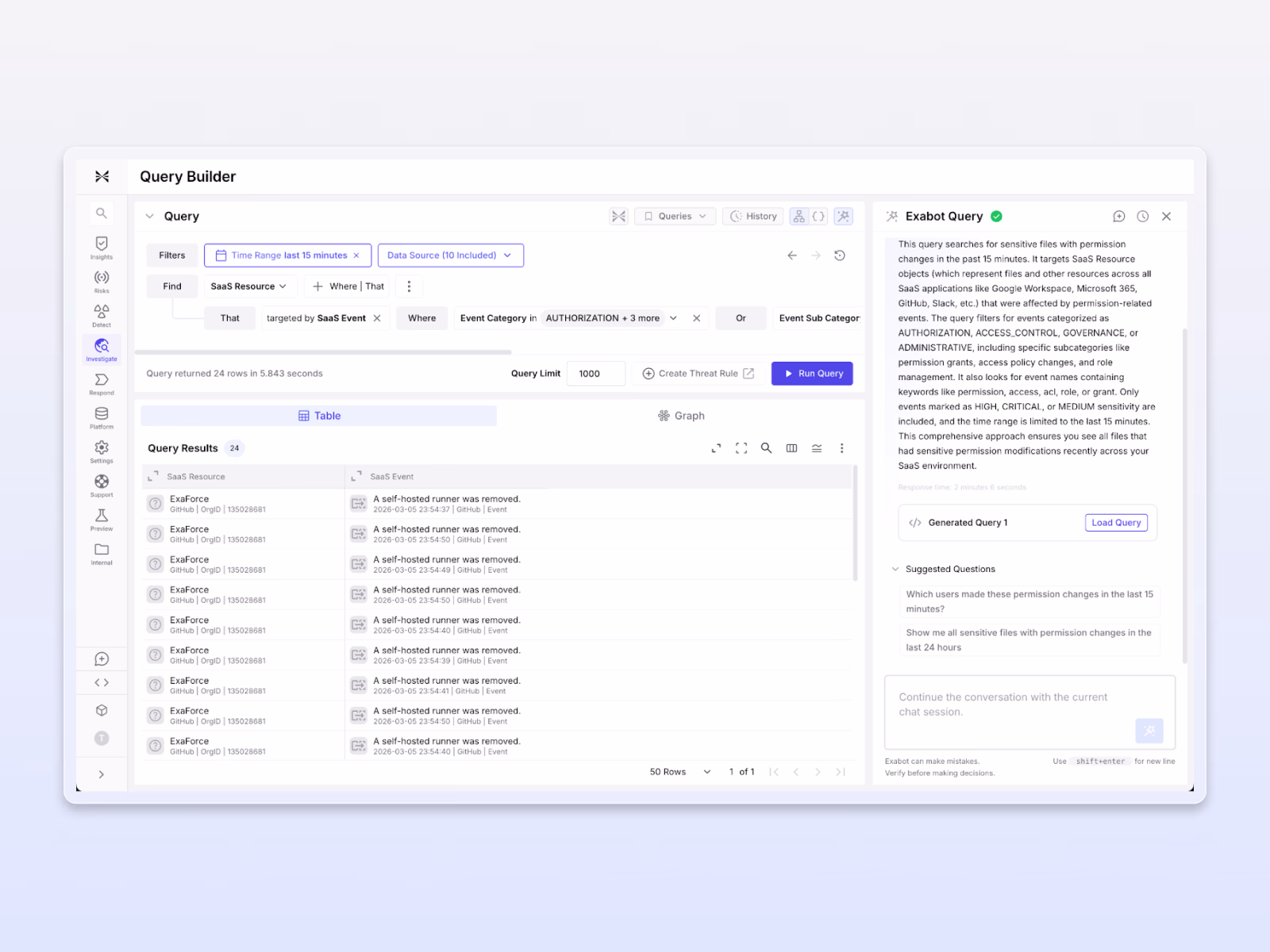 Exabot search results for a specific search query