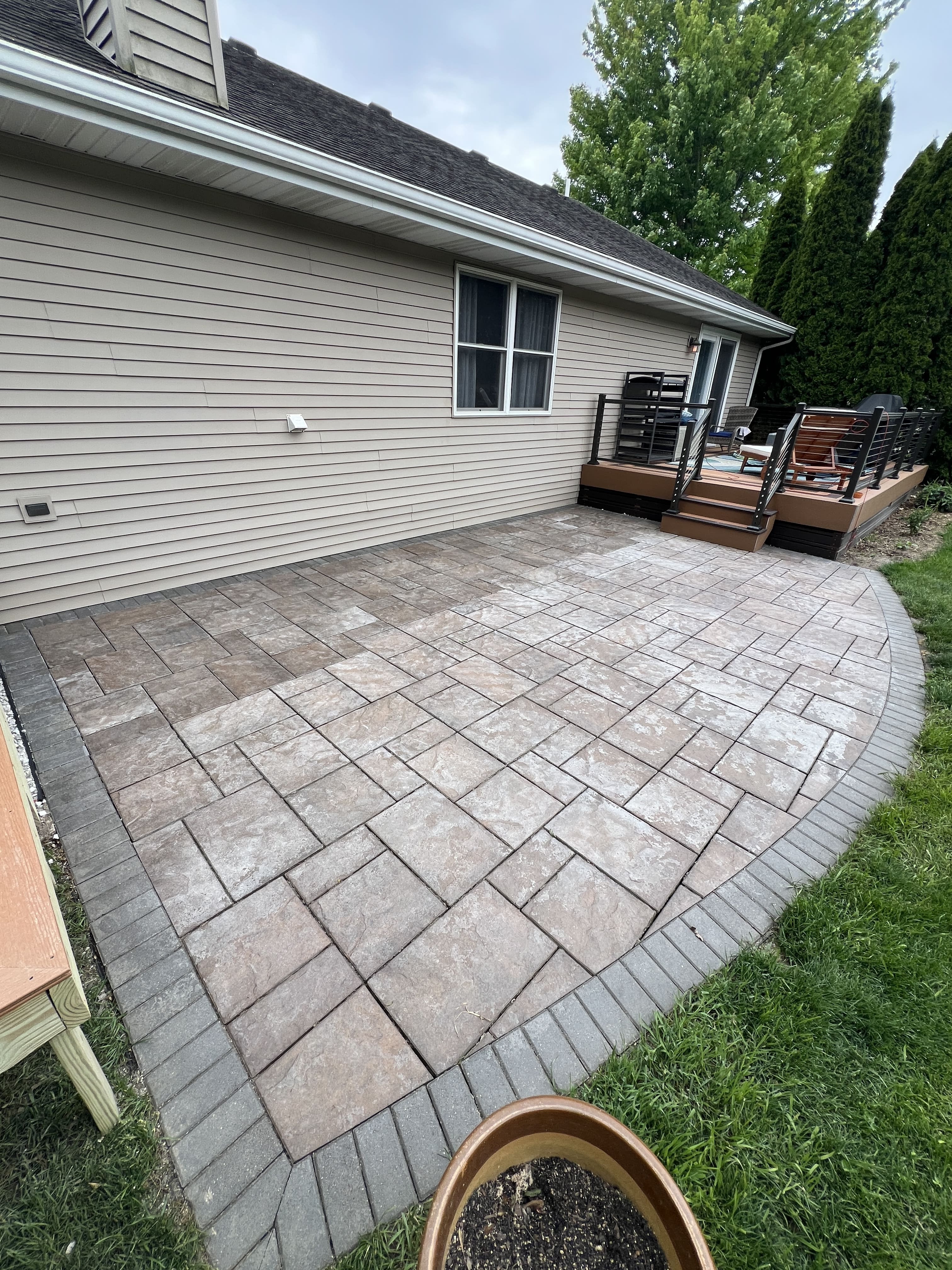Paver Patio Installation In Peotone, IL