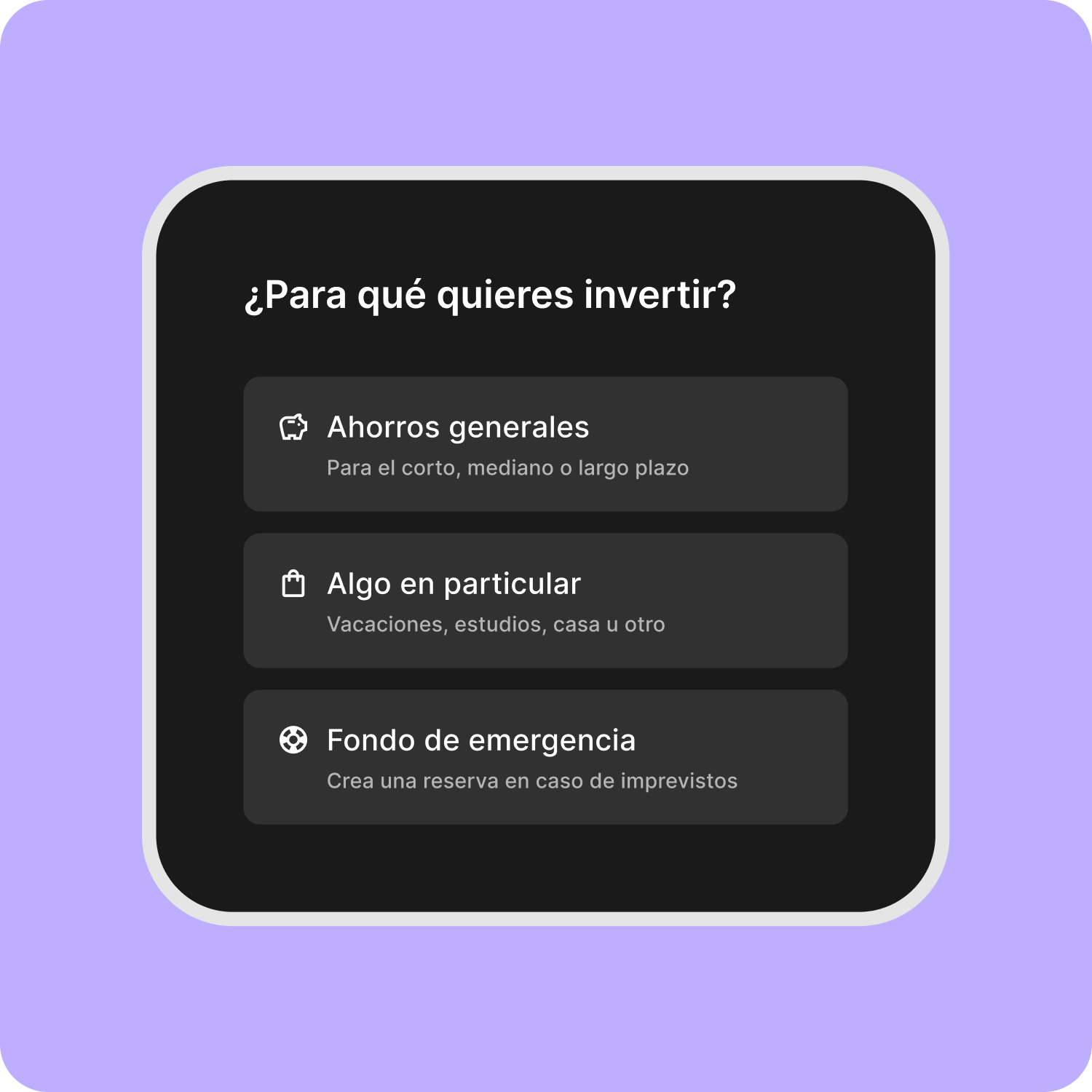 Flujo de recomendación de portafolios de Nauta app