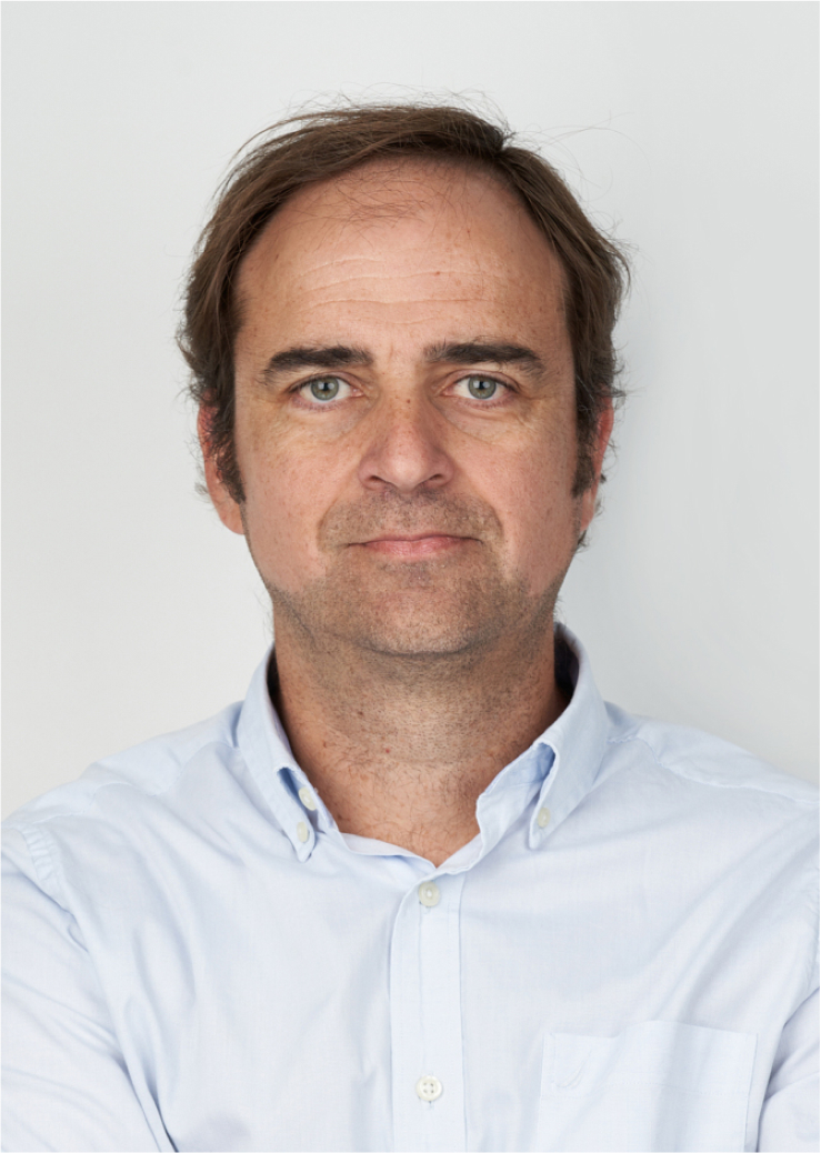 Retrato de Rodrigo Guerrero, Director en equipo Nauta