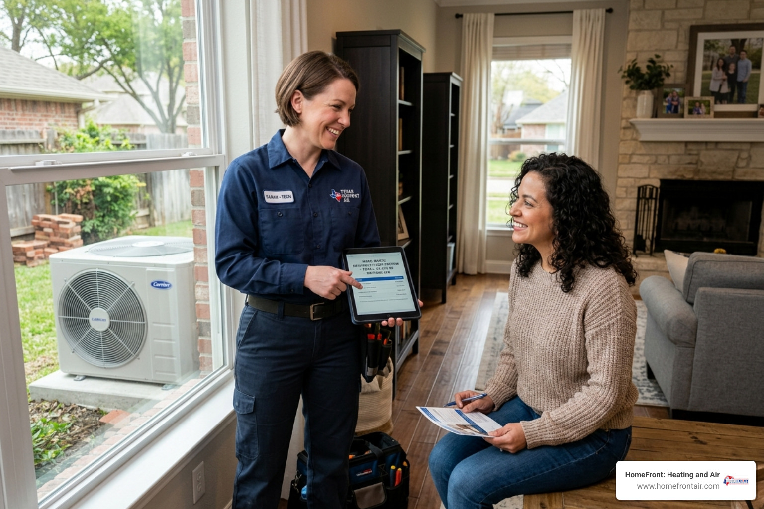 I need a quote for a new thermo pump installation in my home in New Braunfels.