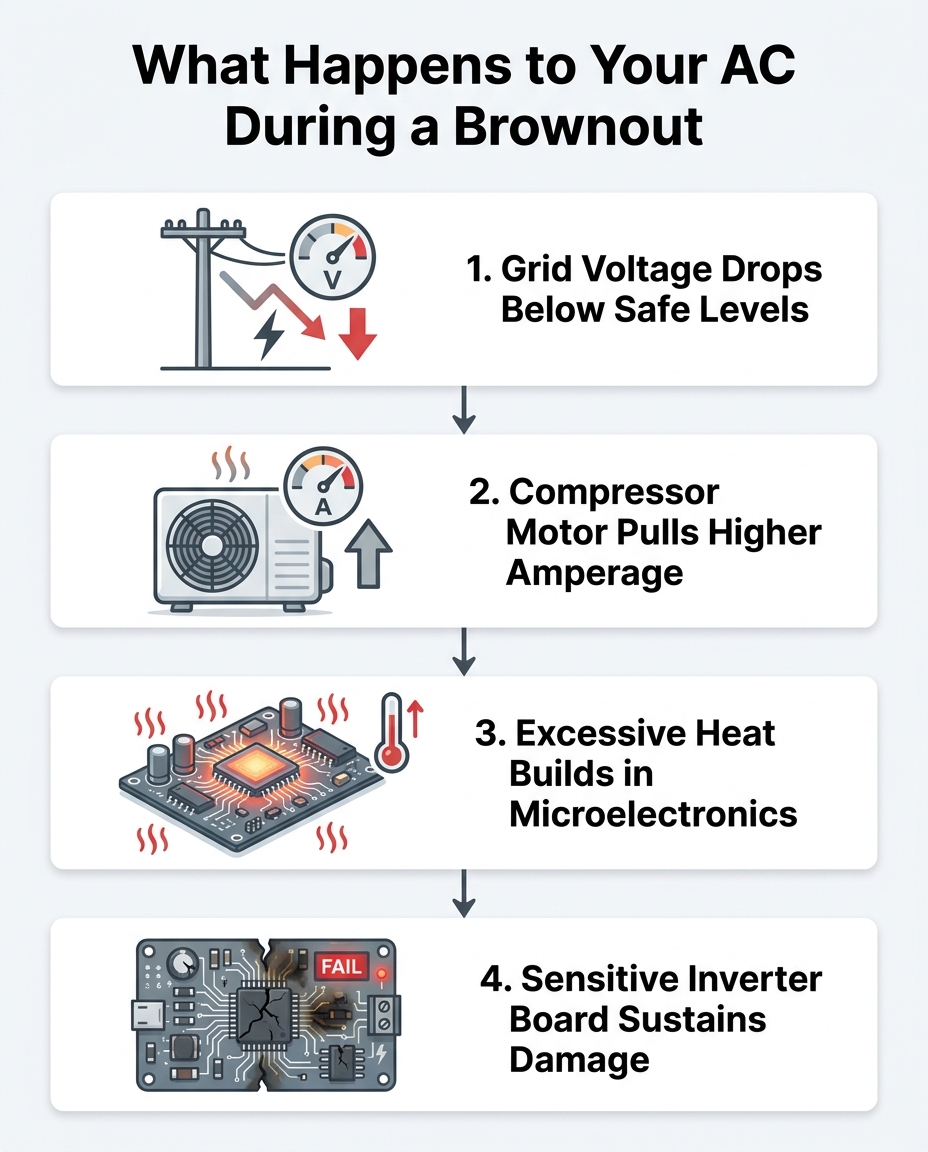 What Happens to Your AC During a Brownout