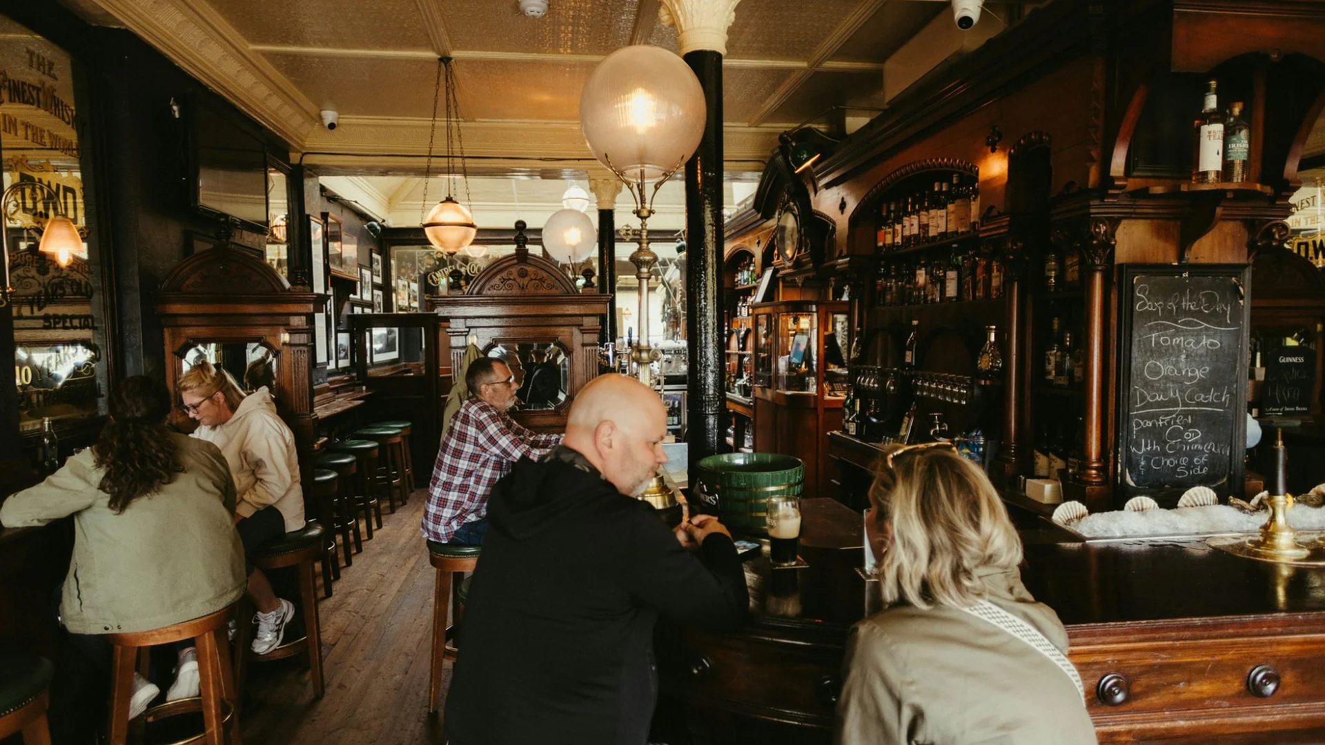 pub on a match day