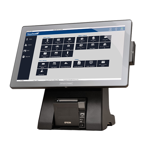 A POS along with printer which runs focus point 360 software in it