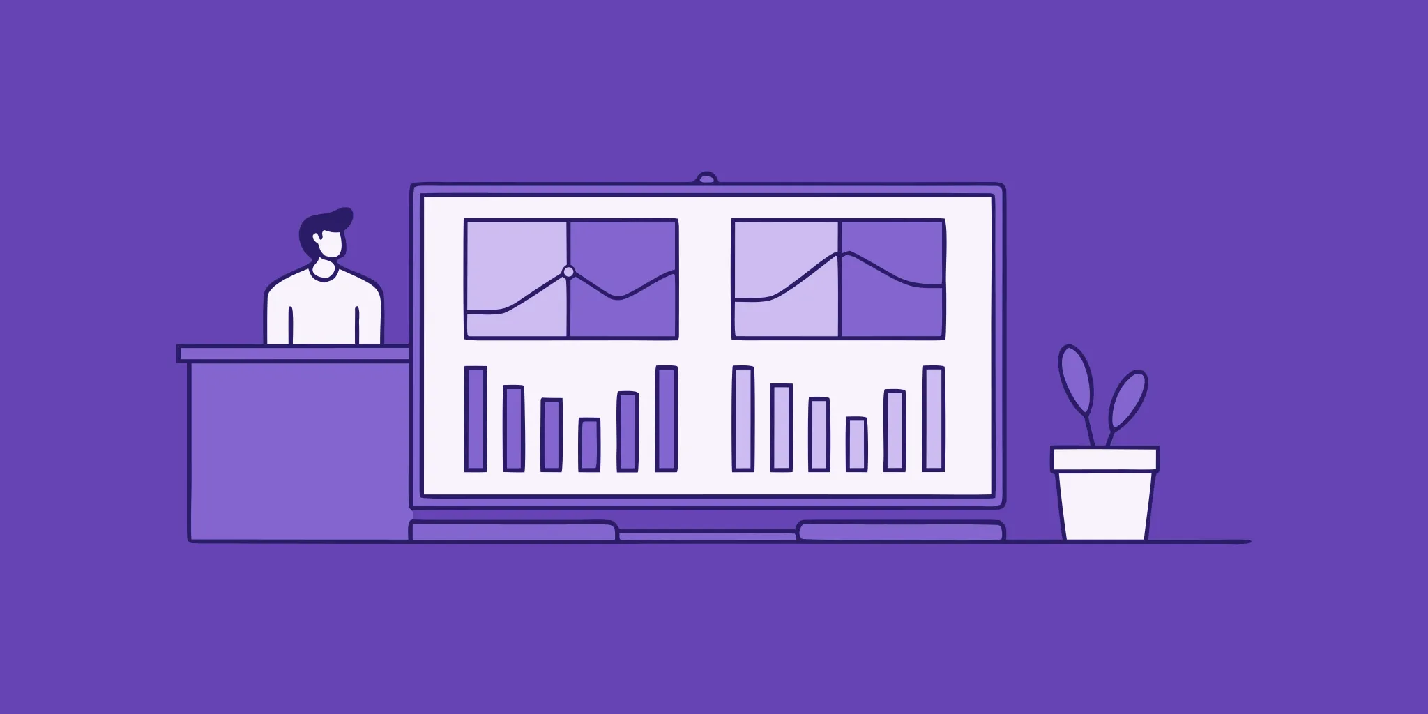 An RFP win/loss analysis dashboard tracking key metrics like win rate and team performance.
