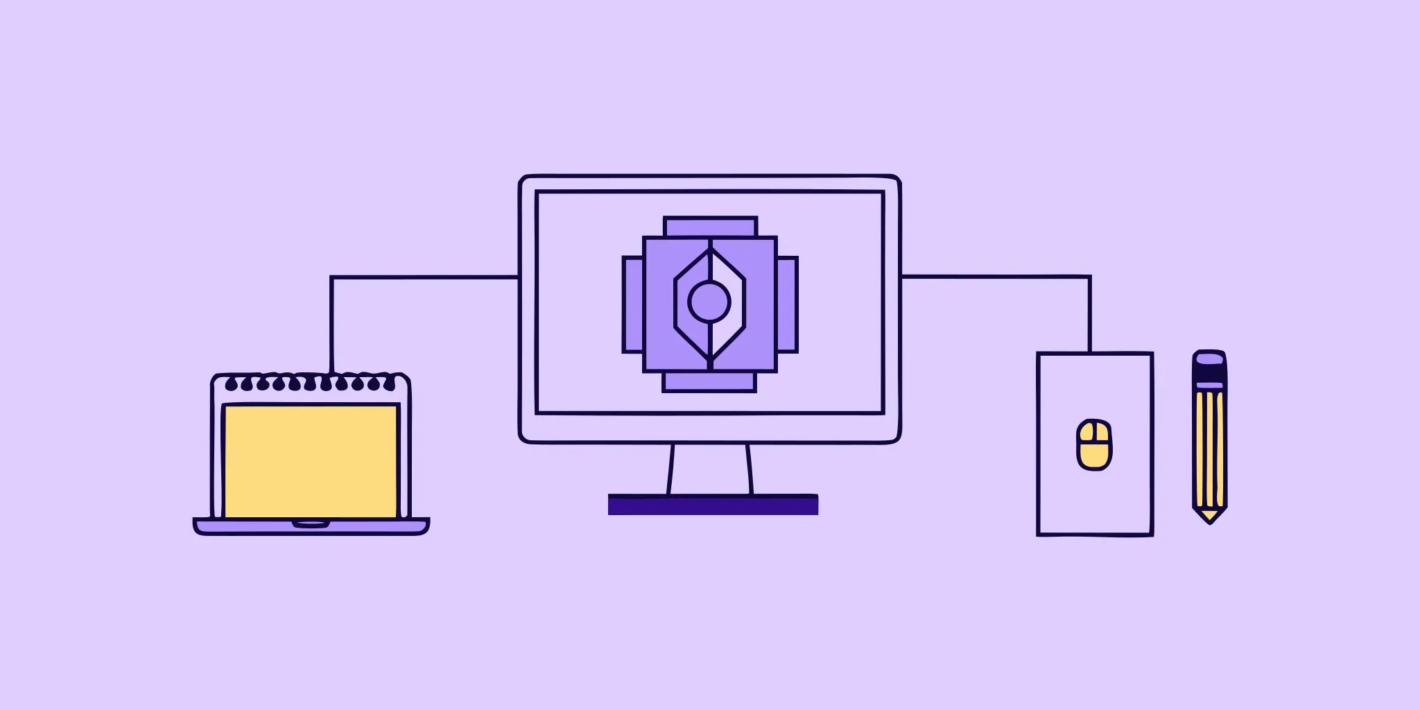Answering a security questionnaire on a laptop with a checklist on a notepad.