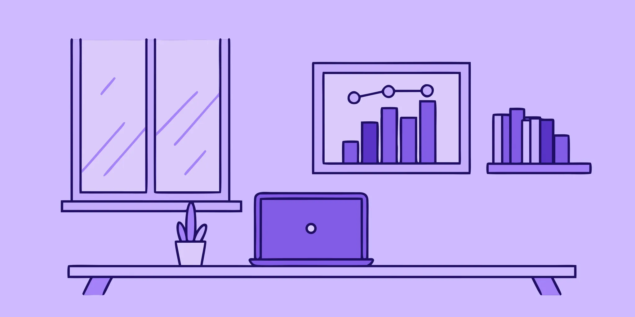 A breakdown of on-target earnings (OTE) shown on a bar chart next to a laptop.