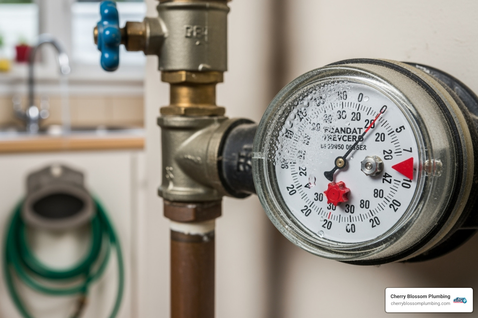 a water meter dial spinning slowly with all taps off - Water leak detection Annandale