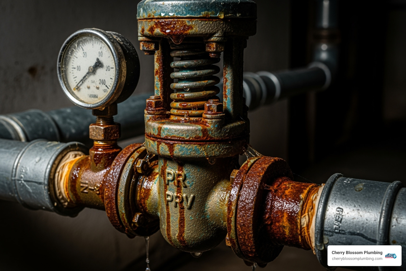 old, corroded PRV needing replacement - pressure reducing valve northern va old, corroded PRV needing replacement - pressure reducing valve northern va