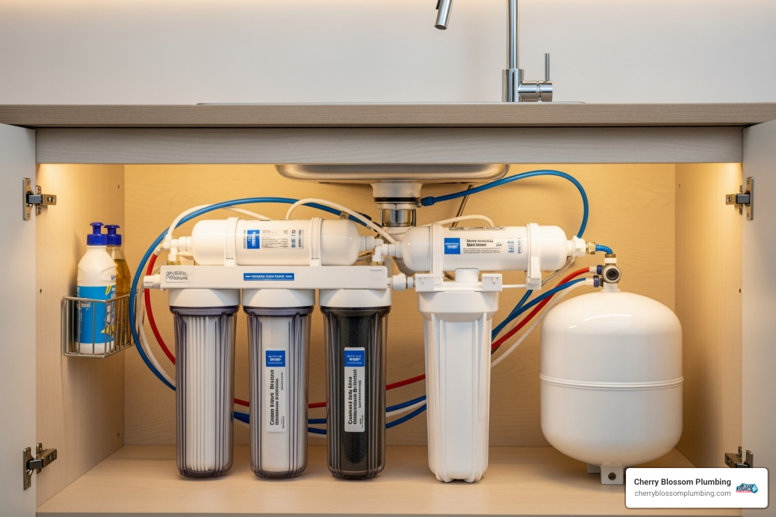 multi-stage reverse osmosis system - water filter maintenance