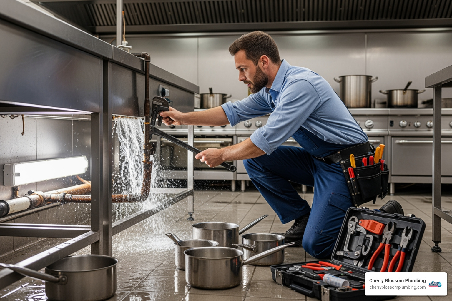 Keep Business Flowing: Emergency Plumbers for Alexandria Commercial Properties