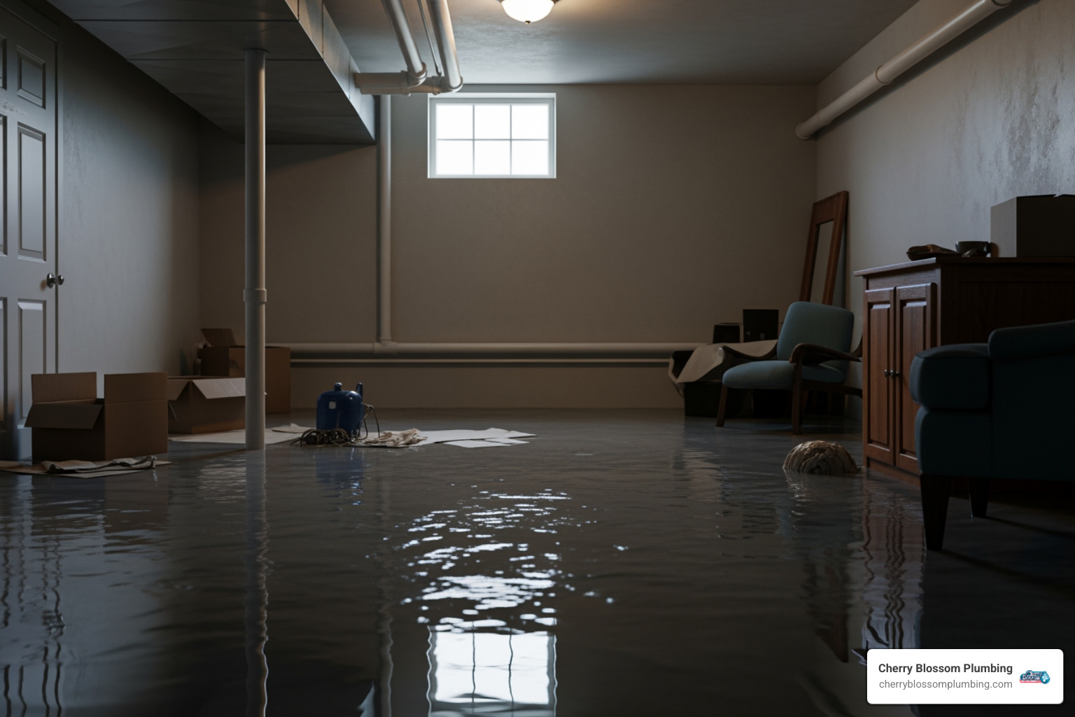 My basement is flooding in Falls Church, who provides emergency plumbing services?