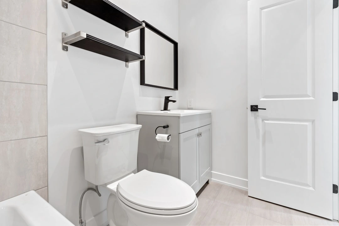 infographic showing common toilet problems, their causes, and whether they are DIY or need a plumber - common toilet