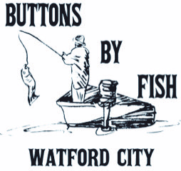 buttons by fish logo