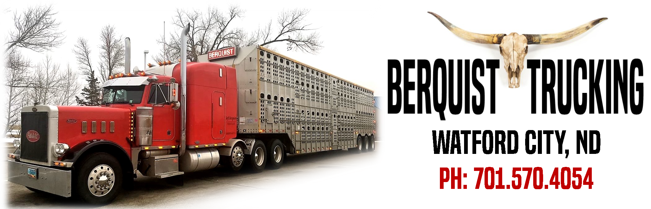 berquist trucking logo