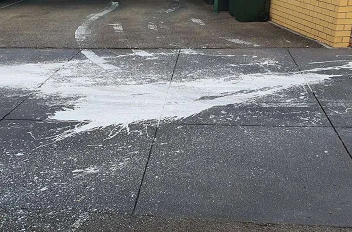 A Sundance Sweeping crew providing parking lot sweeping in Glendale, AZ, ensuring reliable, efficient, and eco-friendly property maintenance. Parking Lot Sweeping near me.