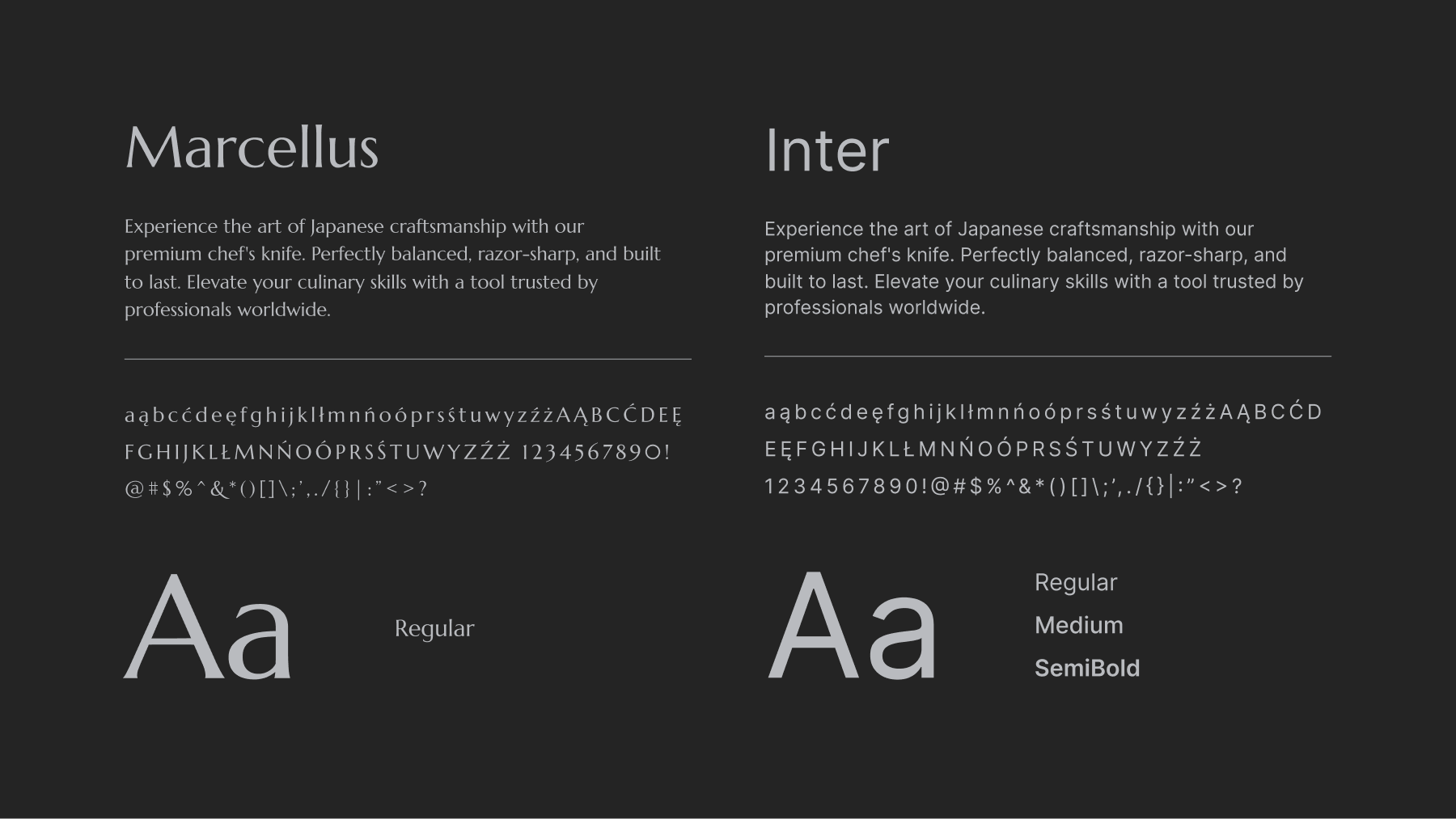 Knive of Japan - identyfikacja wizualna i logo