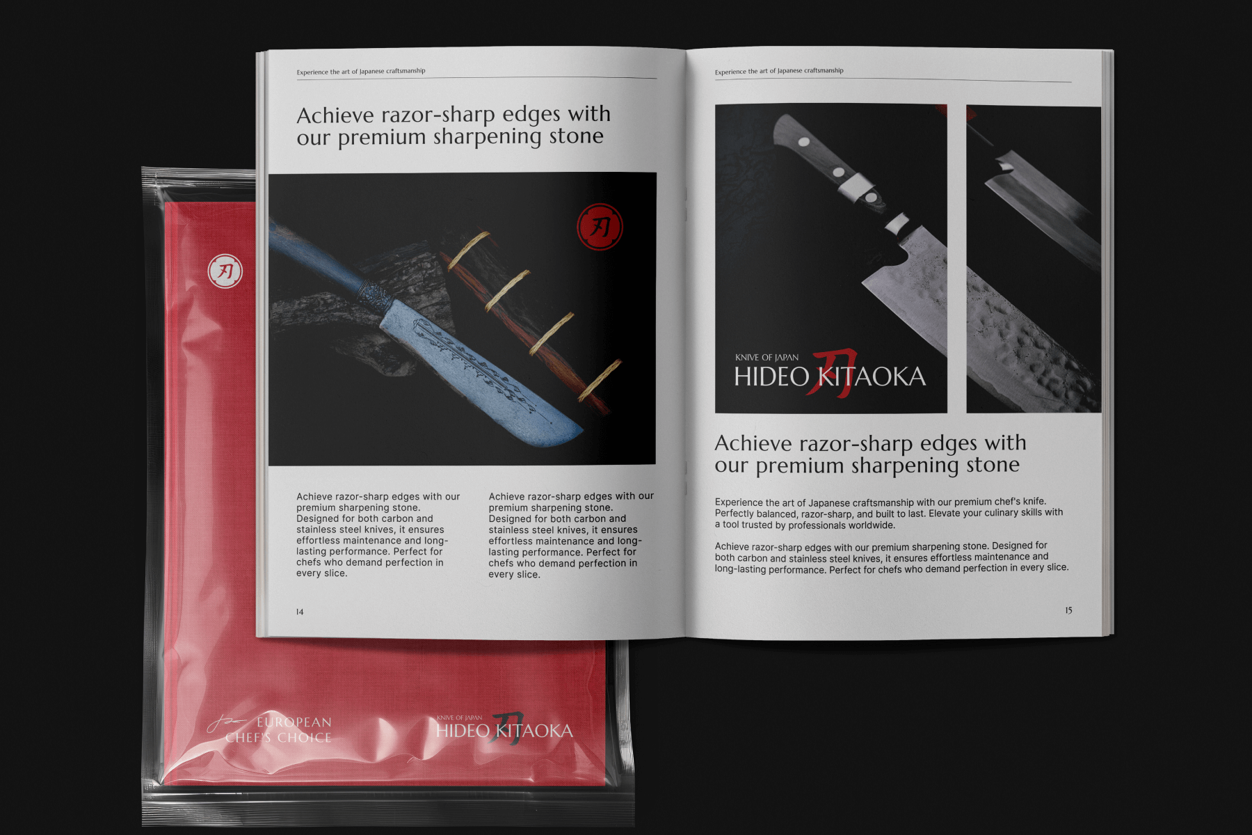 Knive of Japan - identyfikacja wizualna i logo