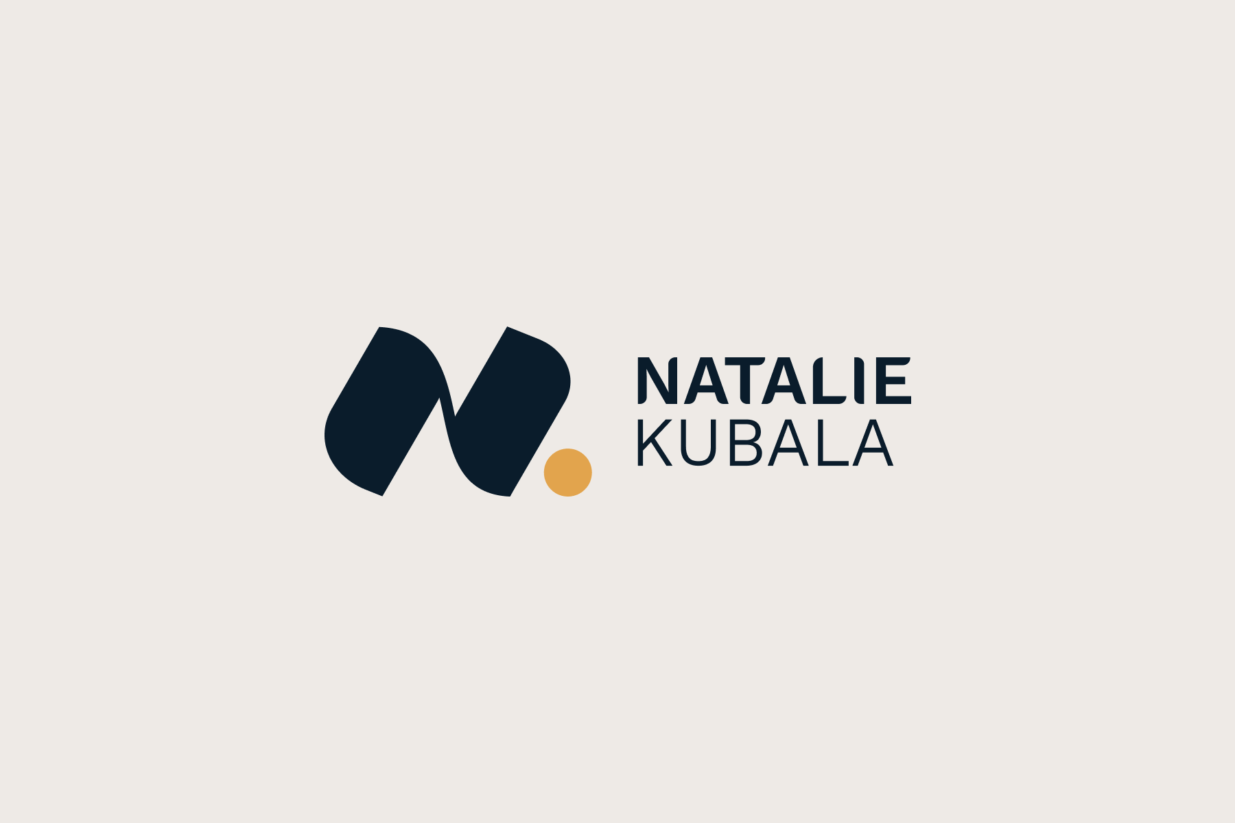 Natalie - marka osobista, wizualizacja logo