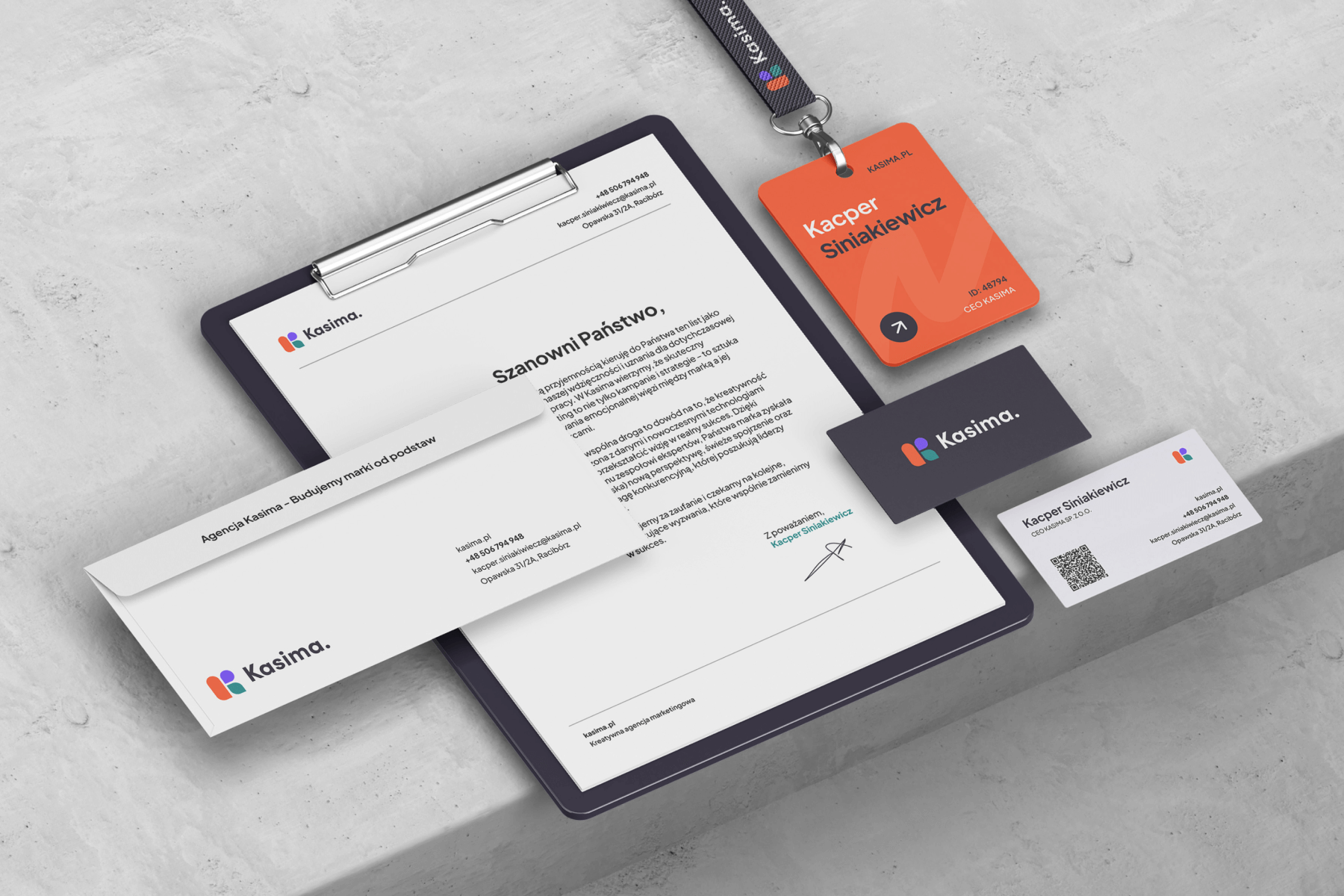 Identyfikacja wizualna agencji marketingowej 