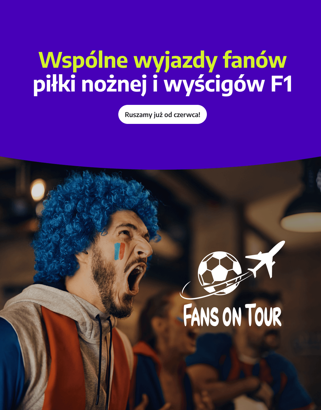 Fans on Tour - social media design