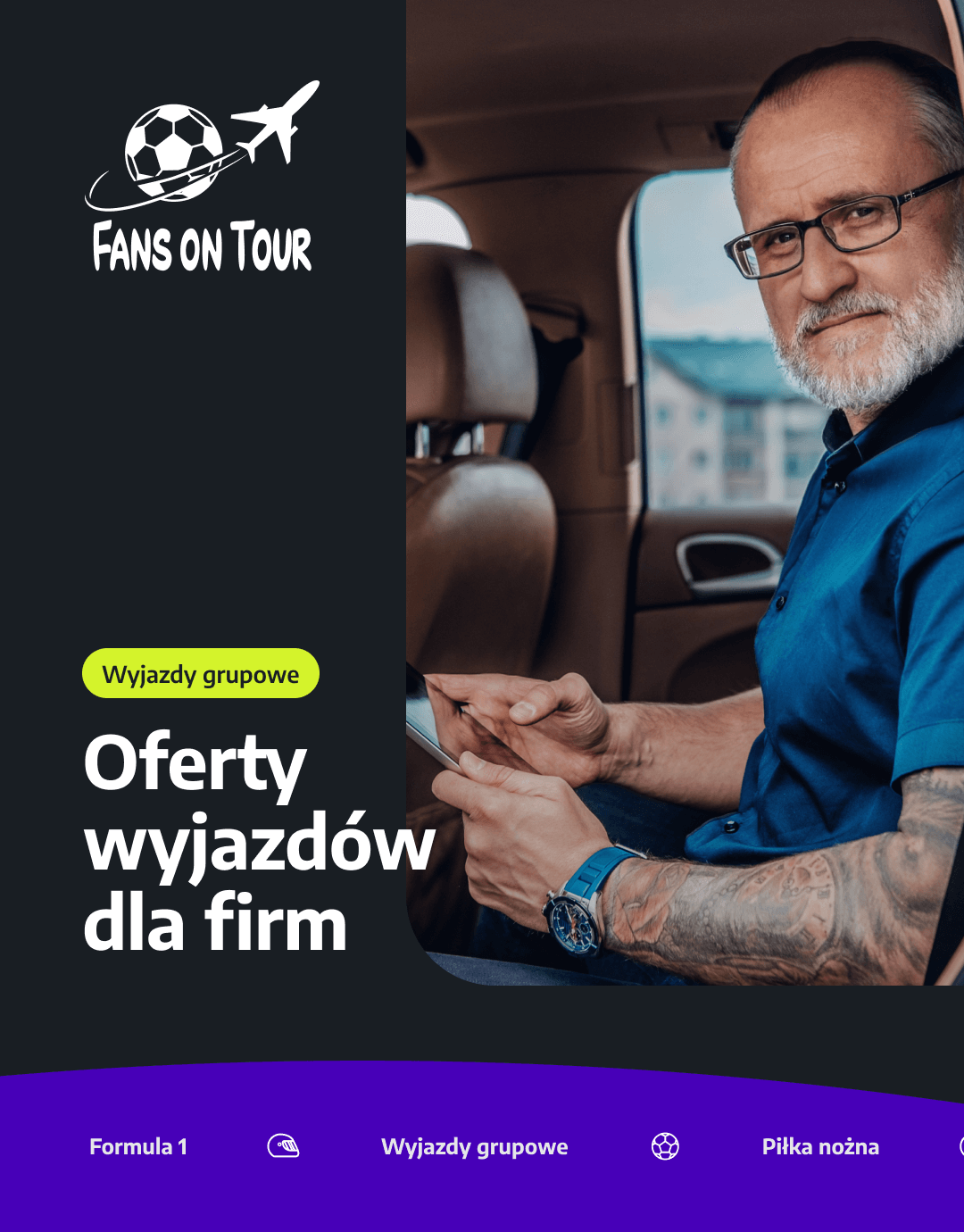 Fans on Tour - social media design