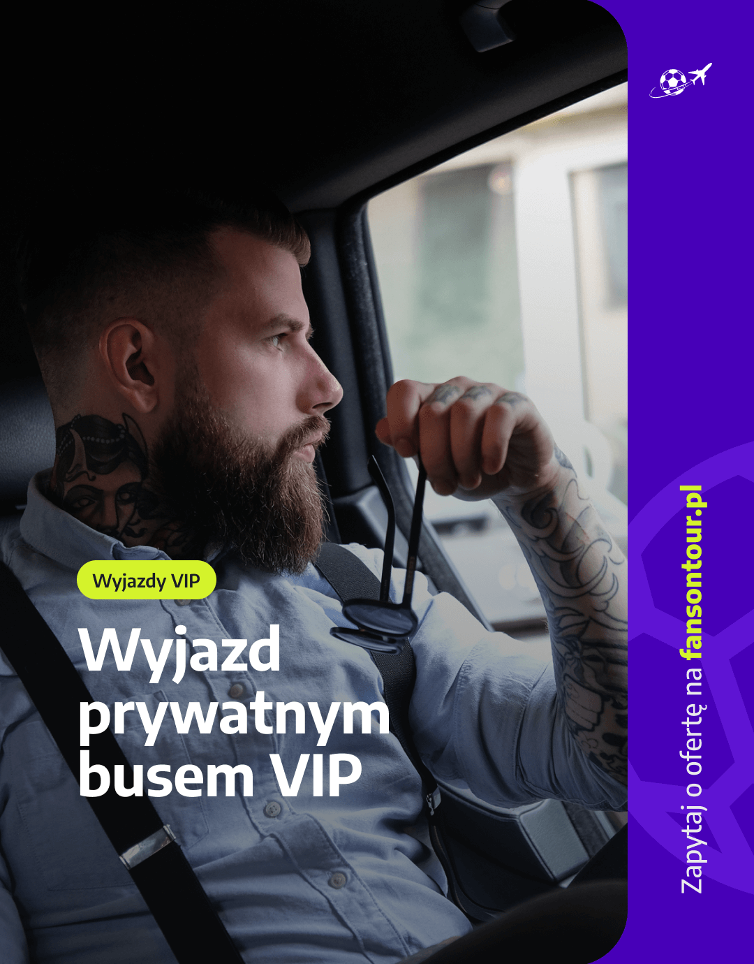 Fans on Tour - social media design