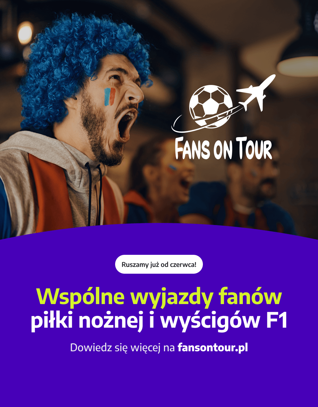 Fans on Tour - social media design