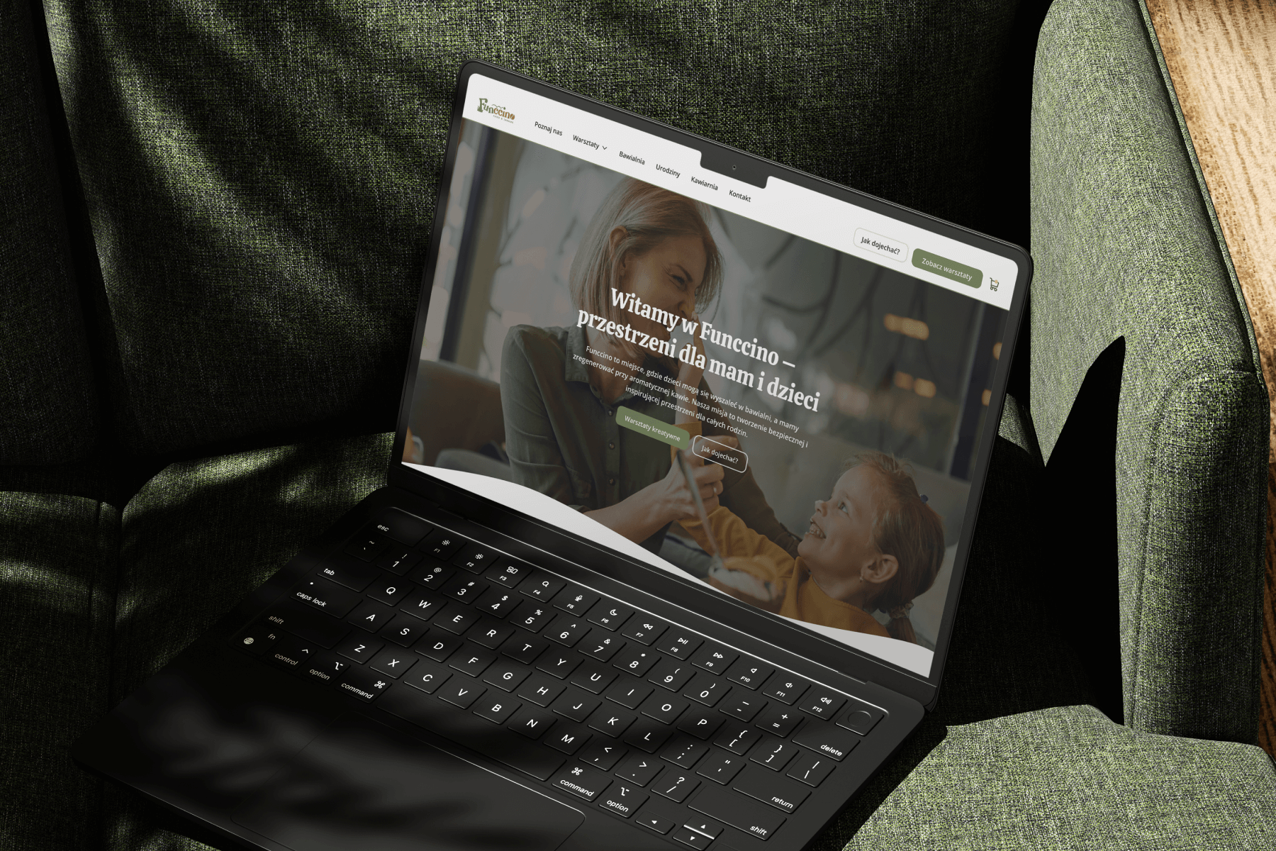 Funccino projekt strony internetowej