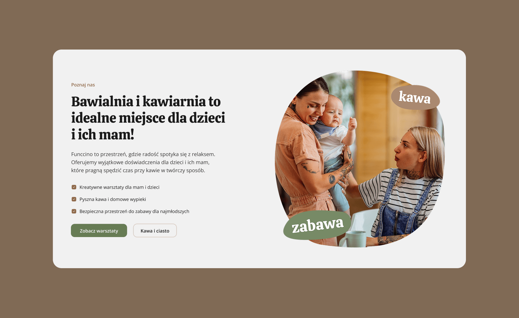 Funccino projekt strony internetowej