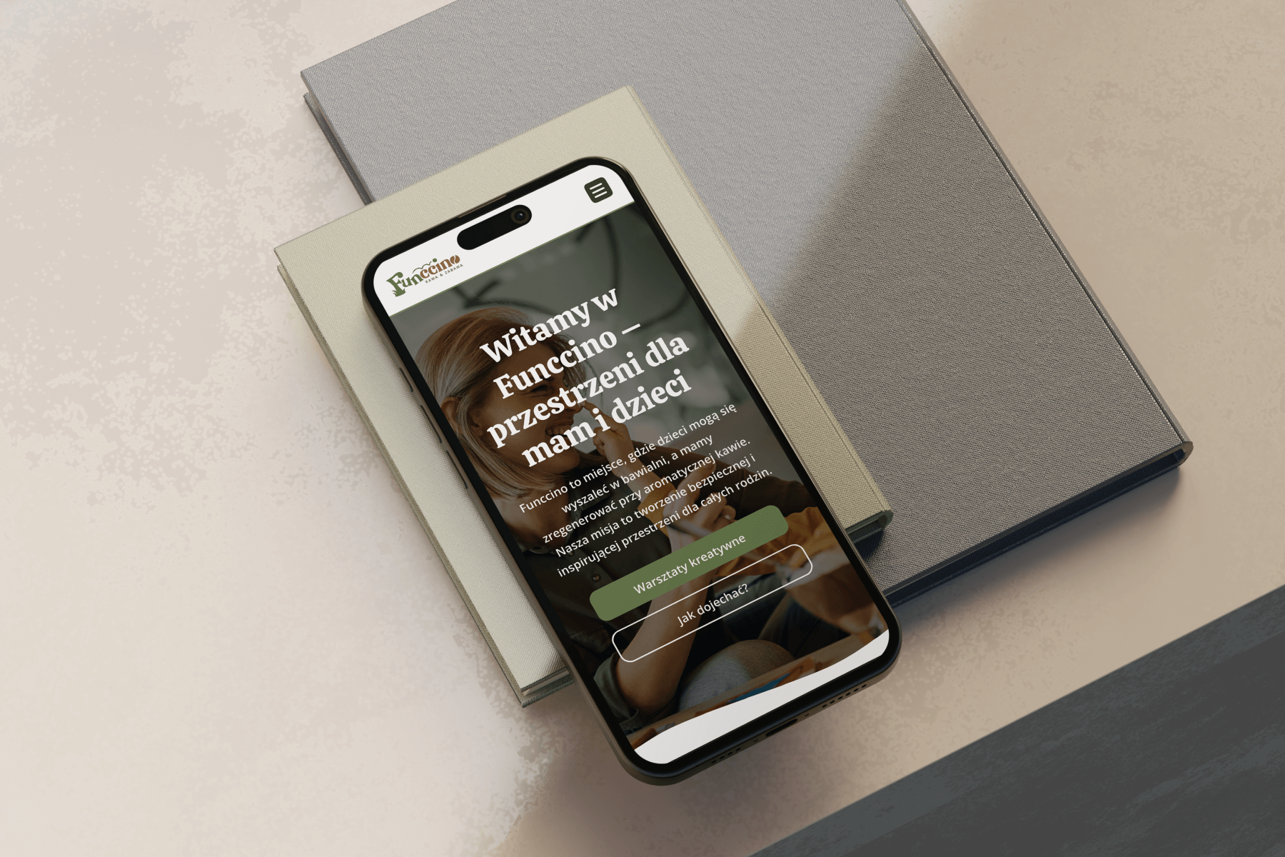 Funccino projekt strony internetowej