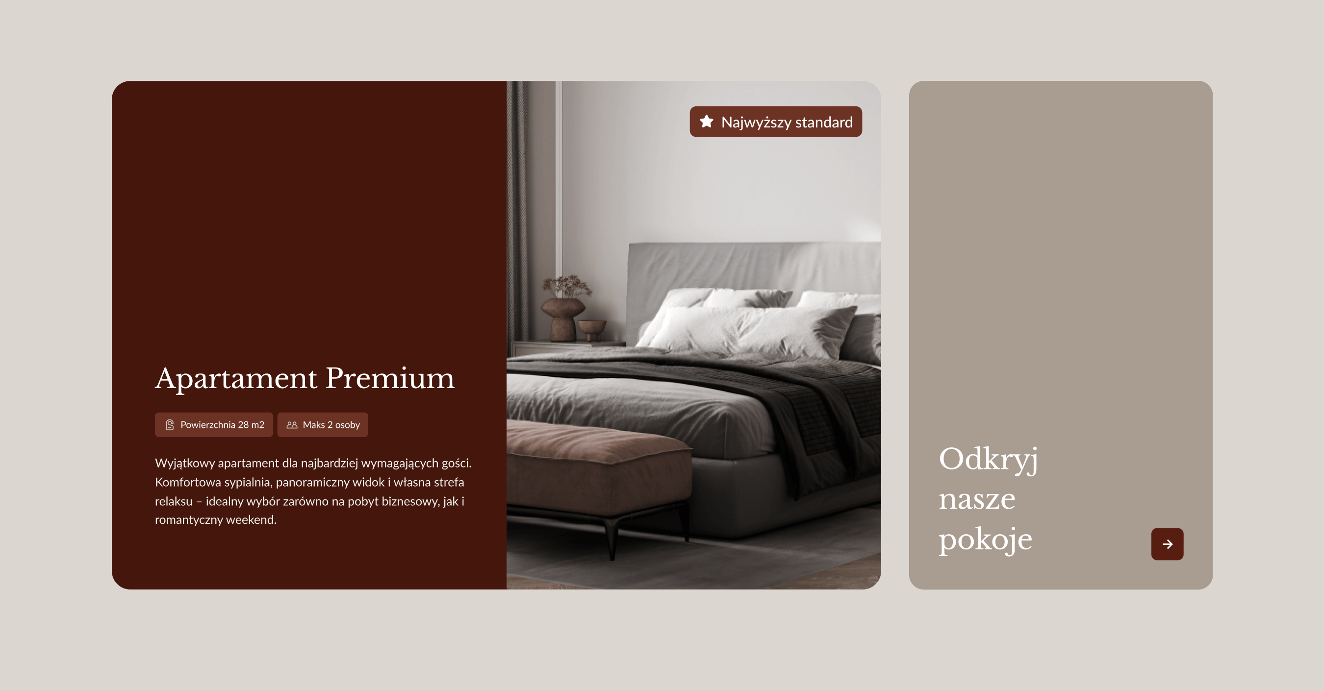 Apart House - projekt strony internetowej