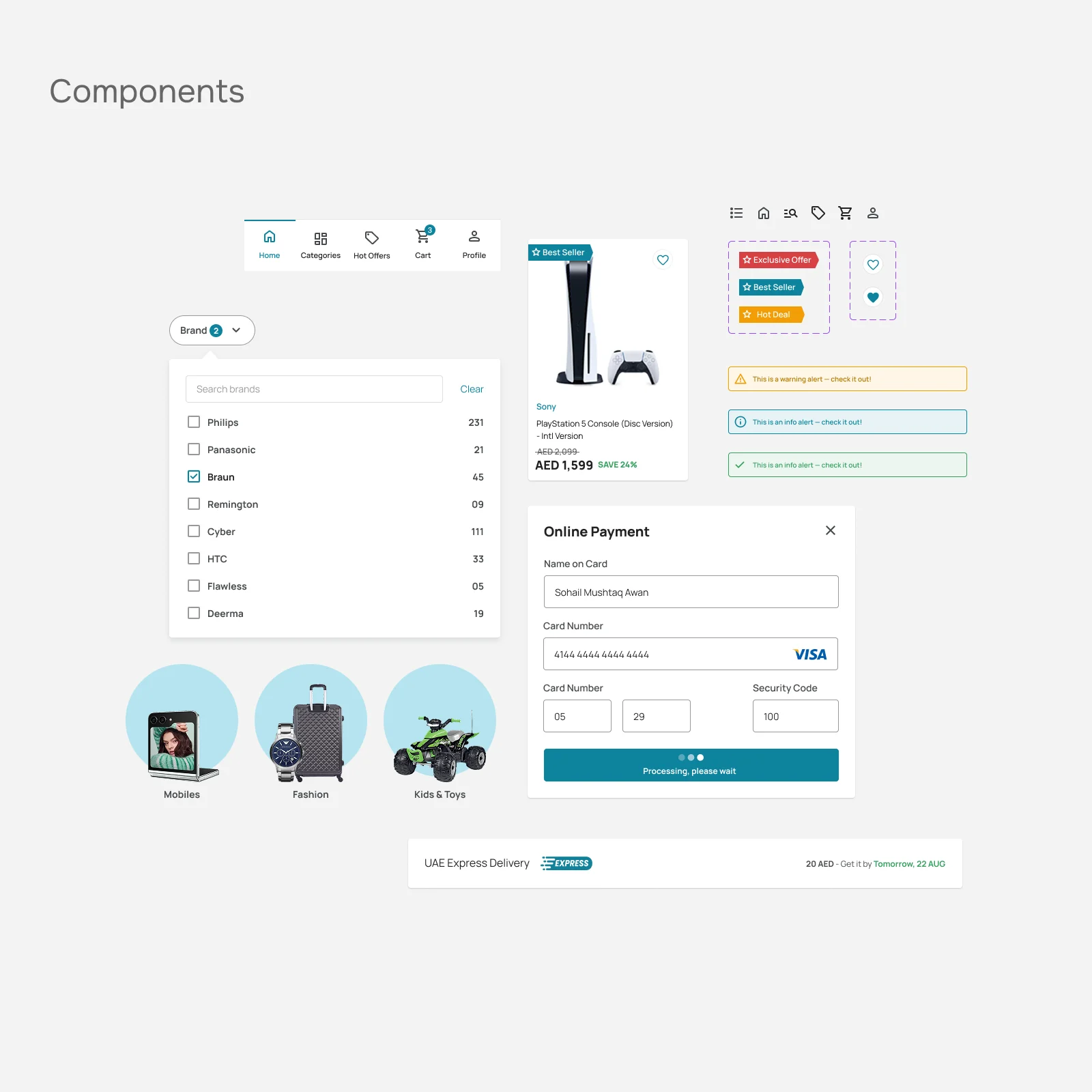 Design System Components