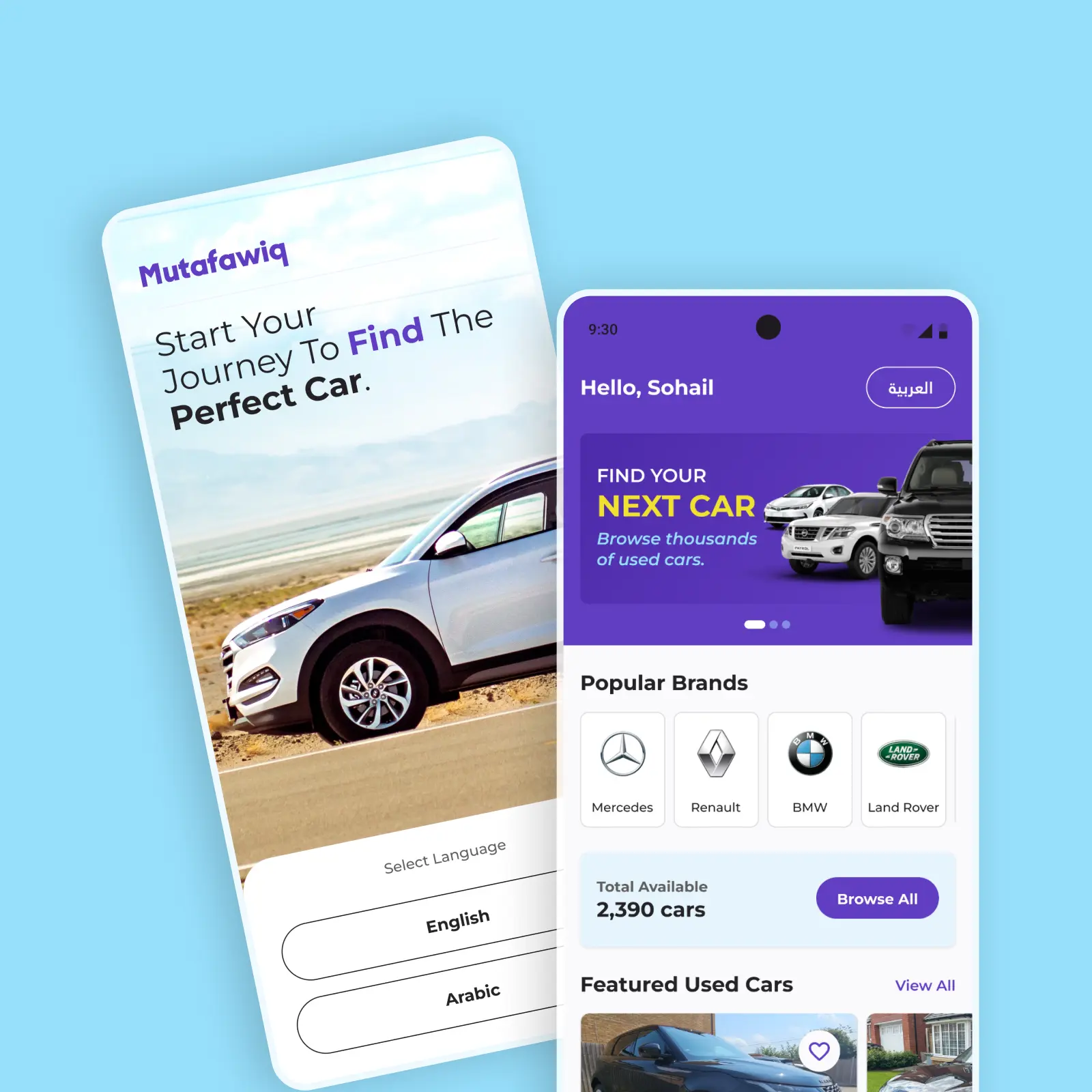 Automotive Marketplace Mobile App