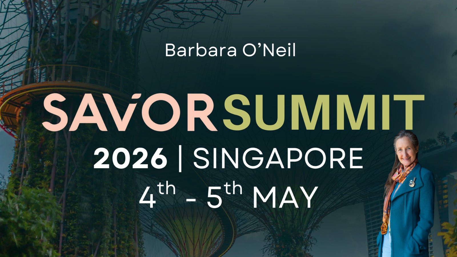 Savor Summit Debuts in Singapore 2026: Transformative Natural Health Seminar Coming This May