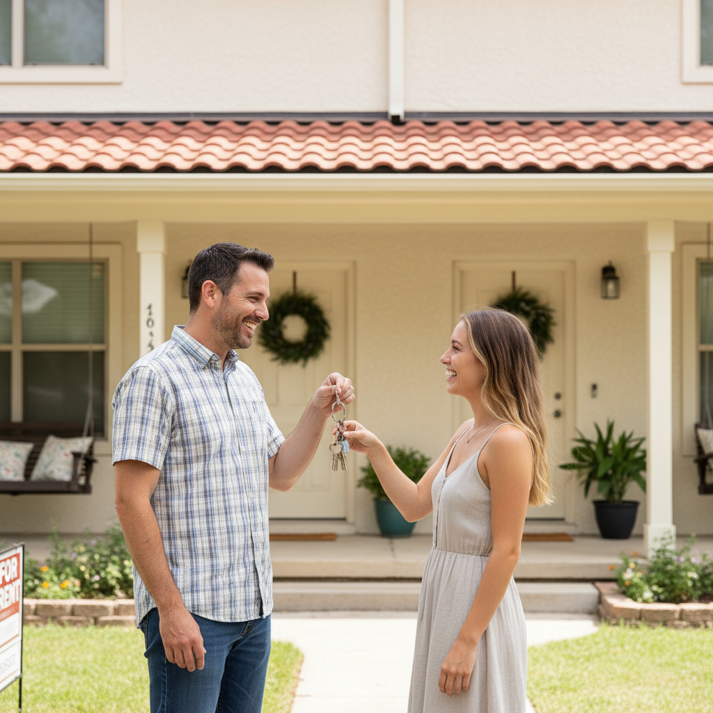 A duplex property in a Dallas suburb suitable for a first-time investor.