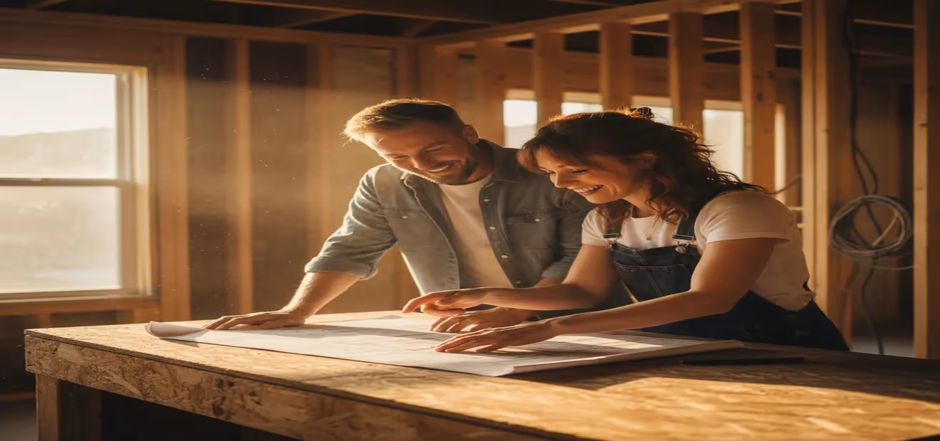 Couple planning their Nevada home fix-and-flip project.