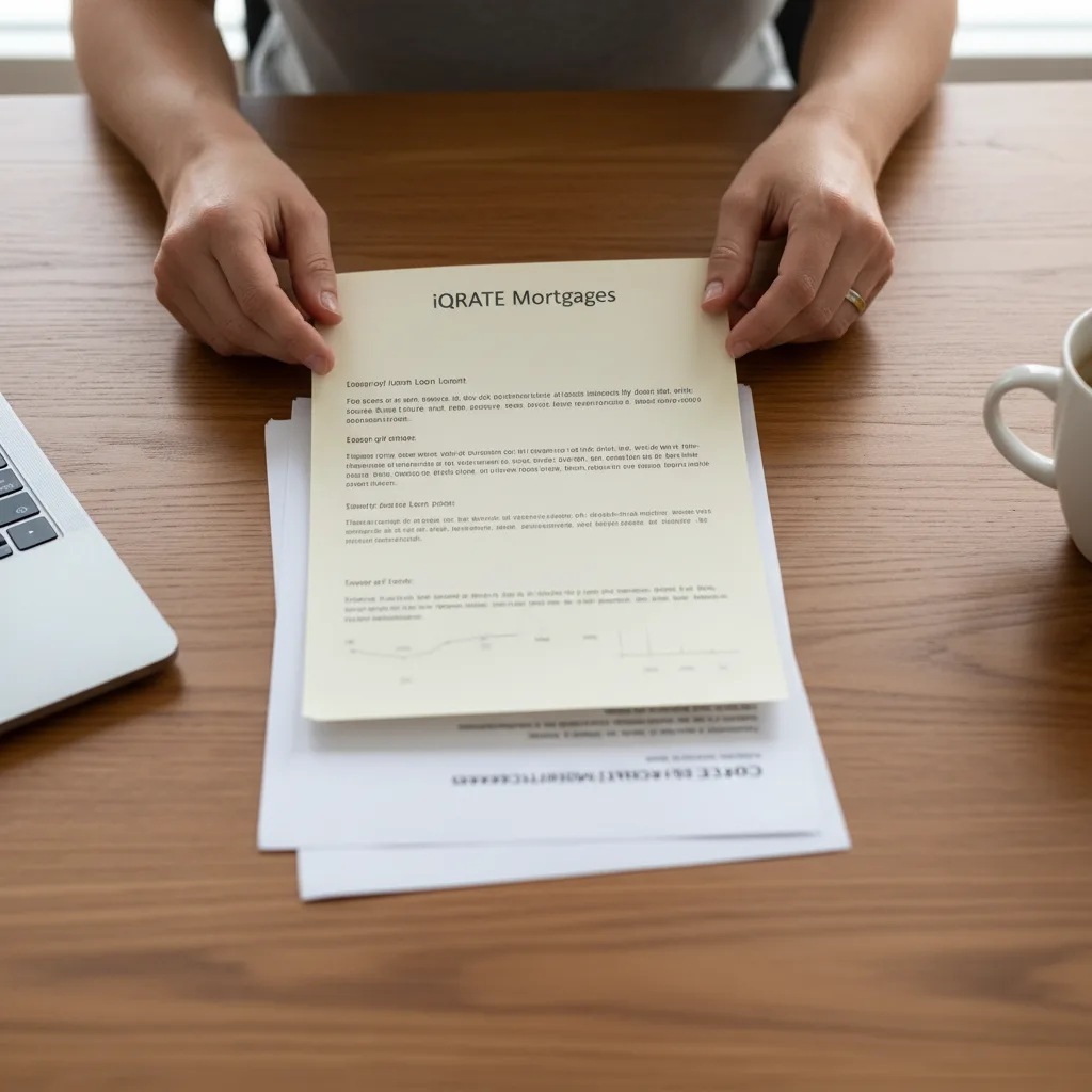 Comparing piggyback loan and jumbo loan documents.