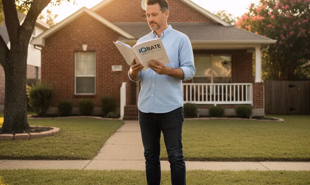 Texas investor planning with iQRATE Mortgages guide.