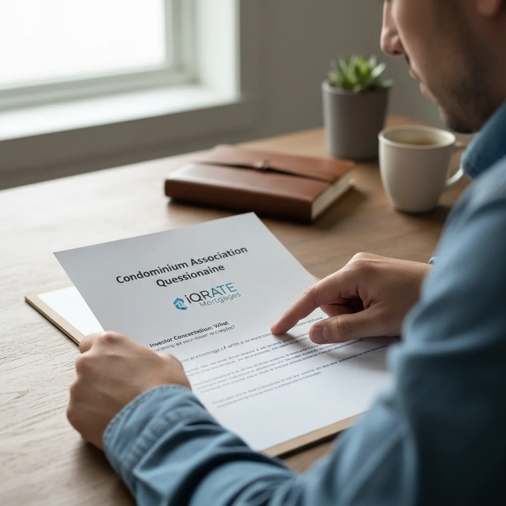 Real estate agent reviewing documents with a client