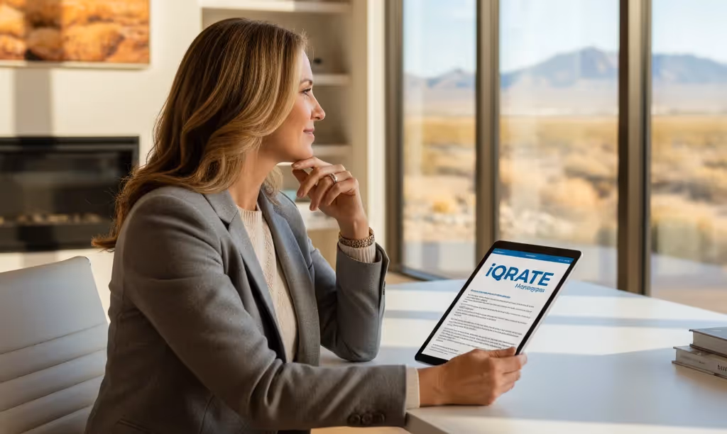 Investor planning their next deal with iQRATE Mortgages.