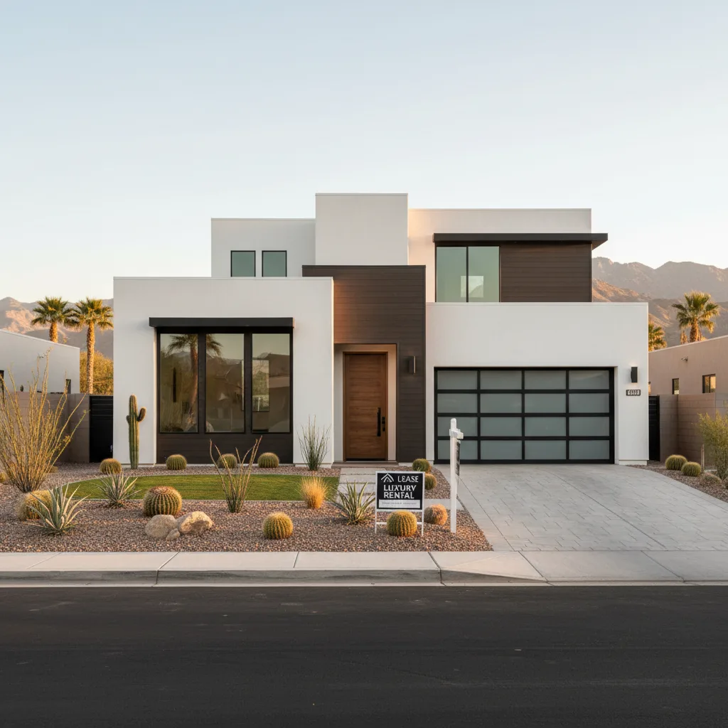 A rental property undergoing renovations before a refinance.