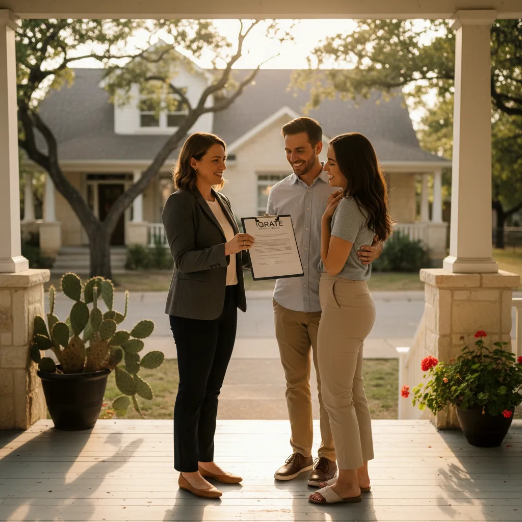 An appraiser reviewing documents for a DSCR loan market rent calculation.