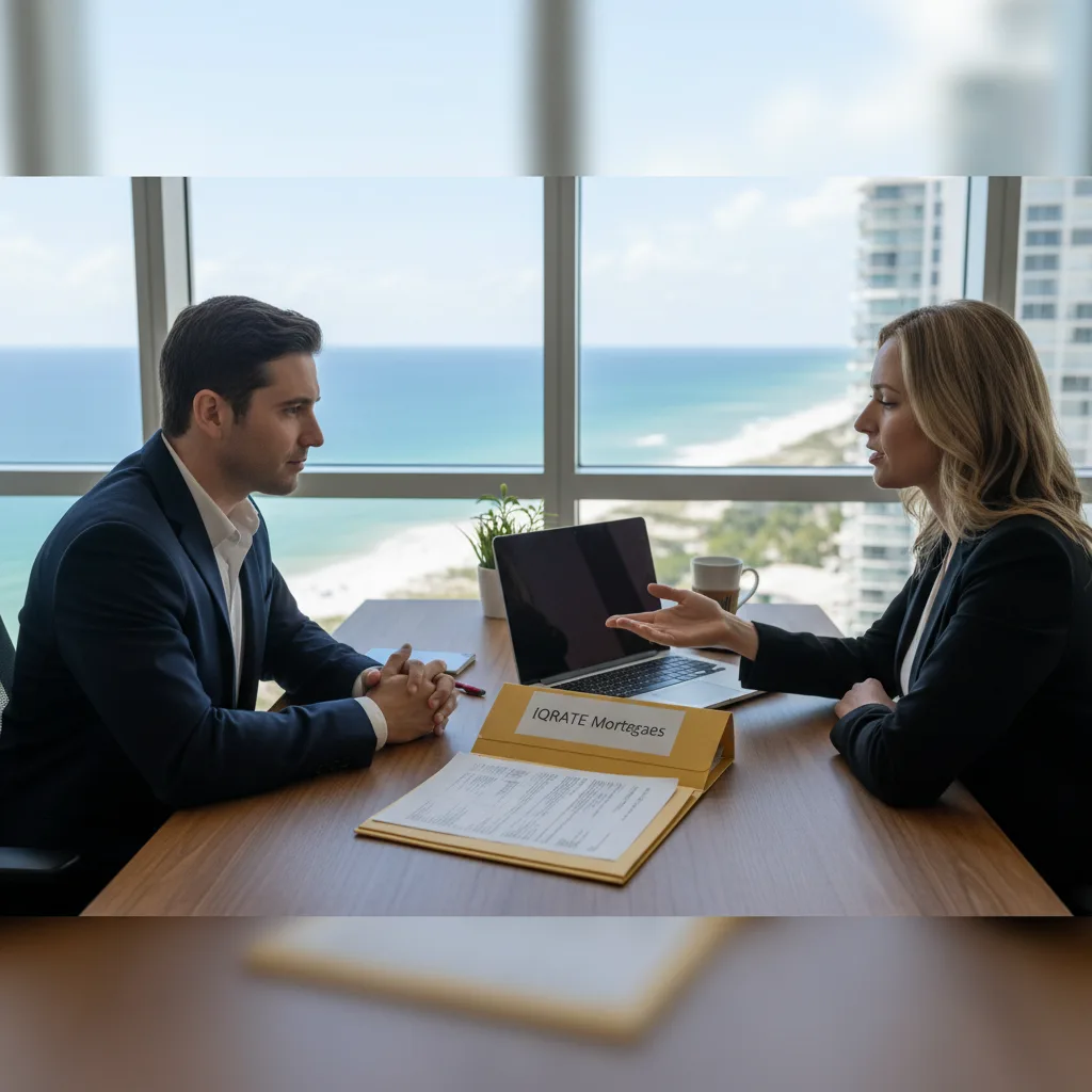 Luxury condo building in Florida