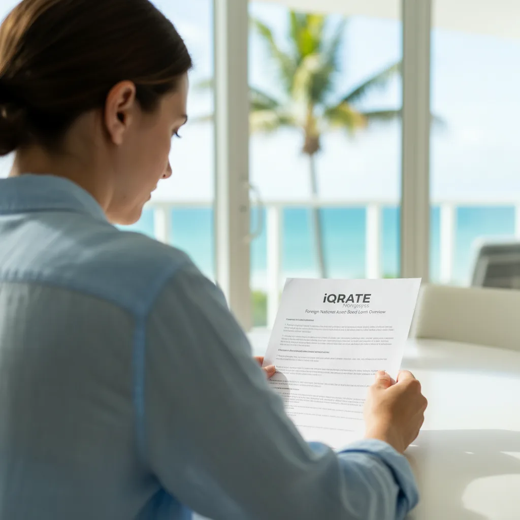 Mortgage documents and a pen on a desk